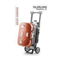 Guruss Travel-x Taşınabilir Mangal Oksit Kırmızı Model:grs39