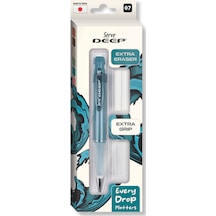 Serve Deep Versatil Kalem 07mm- Toprak Tonları - Yedekli Set Grip Ve Silgi Okyanus Mavi Okyanus Mavi