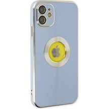 Newface Apple İphone 12 Kılıf Store Silikon - Sierra Blue Sierra Mavi
