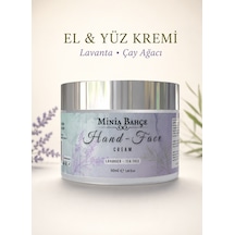 Minia Bahçe Lavanta & Çay Ağacı Yağı Besleyici El ve Yüz Kremi 50 ML