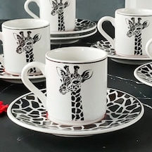 Regna Home Harmony Zürafa 6 Kişilik Kahve Fincan Takımı ( HBF-12