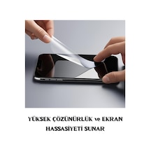 Samsung A05s Uyumlu 6d Kırılmaz Cam Ekran Koruyucu Antistatik