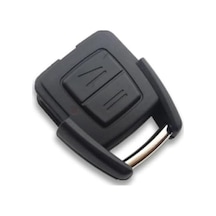 Autohan Keys Lüx Astra G, Vectra, Zafira B İçin 2 Butonlu Siyah Kumanda Anahtar Kabı Standart