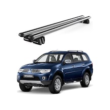 Pençe Mitsubishi Pajero Sport 5d 1996-2008 Uyumlu Gri Ara Atkı Port Bagaj Tavan Barı