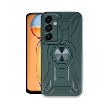 Samsung Galaxy  Uyumlu,  A35 5g Kılıf Lincoln Silikon - Koyu Yeşil