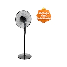 Good Home 40 cm Kumandalı Ayaklı Vantilatör Siyah