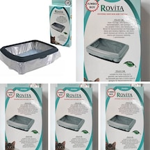 Rovita Kedi Kumu Poşeti 55 x 43 CM 5'li