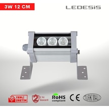 Ledesis 3000k Gün Işığı Wallwasher Duvar Boyama 12 Cm 3w