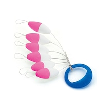 Float Oval 7x15mm White/pink 6 Yüzdürücü Stoper