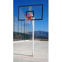 Basketbol Potası Sabit Çember 105x180 10 MM Cam