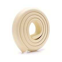 Chuangyinshop Beige 78.74 Inç L Şekilli Köşe Koruyucu, Masa Ve Duvar Çarpışma Önleyici Şerit Bej