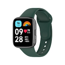 Xiaomi Redmi Watch 3 Active Uyumlu Klasik Ogaa Kordon-koyu Yeşil