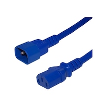 C13-C14 Power Kablosu 2 Metre Mavi 3X1.5 Mm