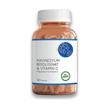 Magnezyum Bisglisinat & Vitamin C 60 Kapsül