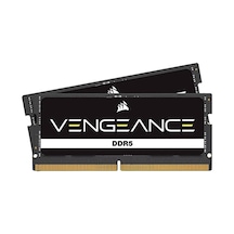 Corsaır Vengeance Sodımm Ddr5 Ram 64gb 2x32gb 4800mhz Cl40-40-40-77 1.10v Intel Xmp 3.0 Masaüstü Belleği - Siyah Cmsx64gx5m2a4800c40