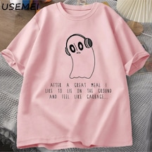 Flood Of Style Galaxy Stablook Galaxy Undertale Müzik T Shirt Erkekler Yaz Pamuk Kısa Kollu Erkek T-shirt Ra Pembe