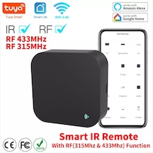 TUYA DESTEKLİ AKILLI WİFİ +RF+IR KUMANDA LI CİHAZLARI KONTROL EDE