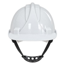 Essafe Çene Bağlı Vidalı Beyaz Baret