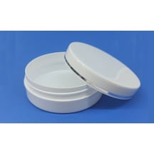 250 Adet Lüx Yassı 150 ML Boş Kozmetik-Krem-Pomat Kutusu Kavanozu