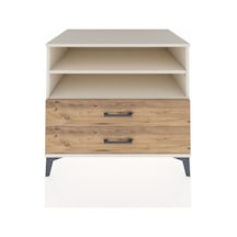 Kronos Şifonyer 2 Raflı 2 Çekmeceli 88x59x80 Aytaşı-çam Aytaşı