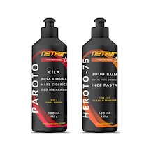 Netfer 2'li İnce Pasta Cila Set - 2x500 Ml
