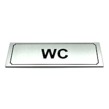 Wc Tuvalet Tabelası Kapı Yönlendirme Levhası 5 Cm X 15 Cm (419092780)