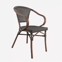 Bambu Rattan Bahçe  Balkon Sandalyesi 2 Adet