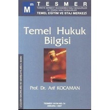 Temel Hukuk Bilgisi Arif Kocaman
