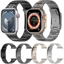 iOS Uyumlu Watch Serisi 2 42mmtortoise Buckle Titanium Steel Watch Band