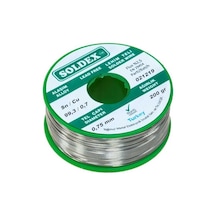 Robotistan Soldex 0.75 Mm 200 G Kurşunsuz Lehim Teli %99.3 Sn / %0.7 Cu