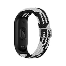 Xiaomi Mi Band 4 Uyumlu Star Kordon - Siyah-beyaz