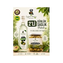 Günlük Sağlık Paketi 1l Damıtılmış Enginar Suyu + Marine Enginar Salatası