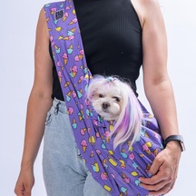 Pawstar Ice Cream Crossbody Çanta Kedi Köpek Taşıma Çantası