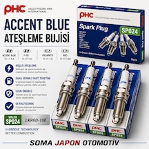 Accent Blue Ateşleme Bujisi 11- 1,4 / I-10 11-17 1.0 / Pıcanto 11-17 1.0 / Rıo 11-17 1.25 Valeo Sp024 Lkr6d-10e 4 Ad. Fiyatıdır