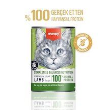 Tahılsız Kuzu Etli 375 Gr Yetişkin Konserve Kedi Maması 5 Adet