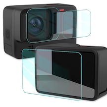 Gopro Hero 13 , 12 , 11 , 10 Ekran Koruyucu Seti 9H
