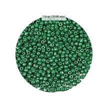 Koyu Yeşil Renk 4 Mm Yaklaşık 1100 Adet / 100 Gram Cam Boncuk Oya Yazma Bileklik Ve Kolye Koyu Yeşil Renk 4 Mm Yaklaşık 1100 Adet / 100 Gram Cam Boncuk Oya Yazma Bileklik Ve Kolye