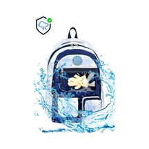 Lilymoon Ekose Ayıcık İlkokul Sırt Çantası Ergonomik Lacivert