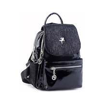 Nas Bag Kadın Sırt Çantası Çift Gözlü Spor Çanta 23x26x14 Cm Siyah Gümüş Krsk Rugan Çok Renkli Nas Bag Kadın Sırt Çantası Çift Gözlü Spor Çanta 23x26x14 Cm Siyah Gümüş Krsk Rugan Çok Renkli