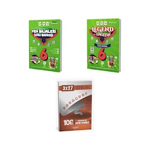 2027 Av 6. Sınıf Fen Bilimleri + İngilizce Legend Of English Seri Test Book Soru + Ankapade 3'lü Set