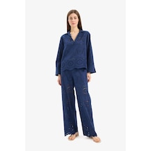 DeFacto Regular Fit Brode Plaj Pantolonu-Fall in Love E4711AX25SMNV241 DeFacto Regular Fit Brode Plaj Pantolonu-Fall in Love E4711AX25SMNV241