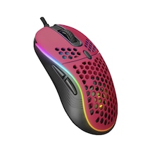 Rampage Mx-r85 Gentle 6400dpi Kırmızı Rgb Ledli Süper Hafif Makro