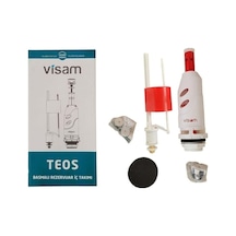 Visam Teos Basmalı Klozet Rezervuar Iç Takım Beyaz