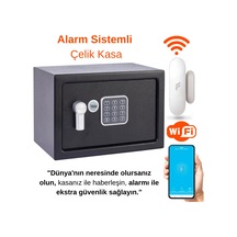 Yale Wi-fi Alarmlı Dijital Orta Boy Kollu Kasa - Ysv/250/db1