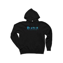 Avatar The Way of Water Siyah Kapşonlu Sweat Siyah