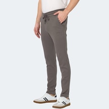Slazenger BLAZEWAY Erkek Cepli Dar Paça Koyu Gri Eşofman Altı