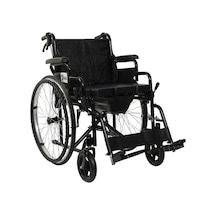 Lazımlıklı Katlanır Tekerlekli Sandalye