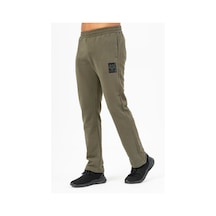 Maraton Sportswear Regular Erkek Düz Paça Basic Açık Haki Eşofman Altı 22473 Açık Haki