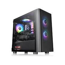 Thermaltake V150 CA-1R1-00S1WN-02 Breeze EDT Gaming Micro Tower Bilgisayar Kasası Siyah