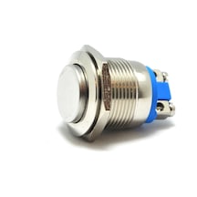 19Mm Metal Buton Çıkık Kafa